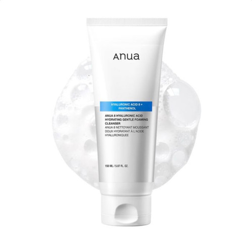 فوم شستشوی هیالورونیک اسید و پنتنول آنوا