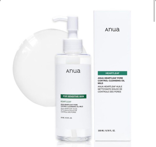 شوینده روغنی کنترل منافذ آنوا مخصوص پوست حساس