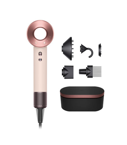 سشوار سوپر سونیک دایسون Dyson با باکس Supersonic صورتی